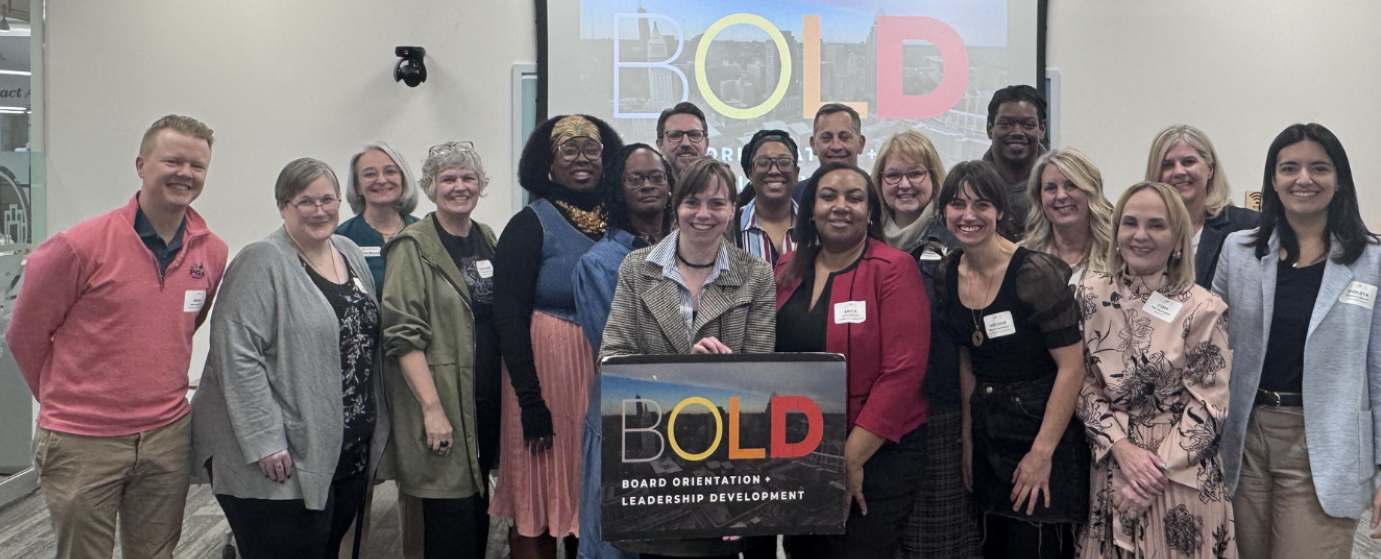 Group of BOLD graduates smiling